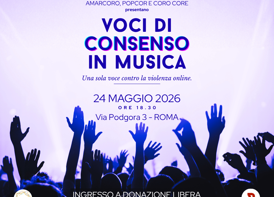 Voci di Consenso in Musica: musica e sensibilizzazione contro la violenza online